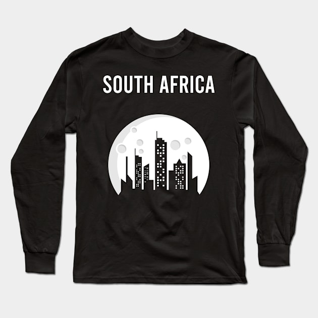 South Africa Long Sleeve T-Shirt by symptomovertake